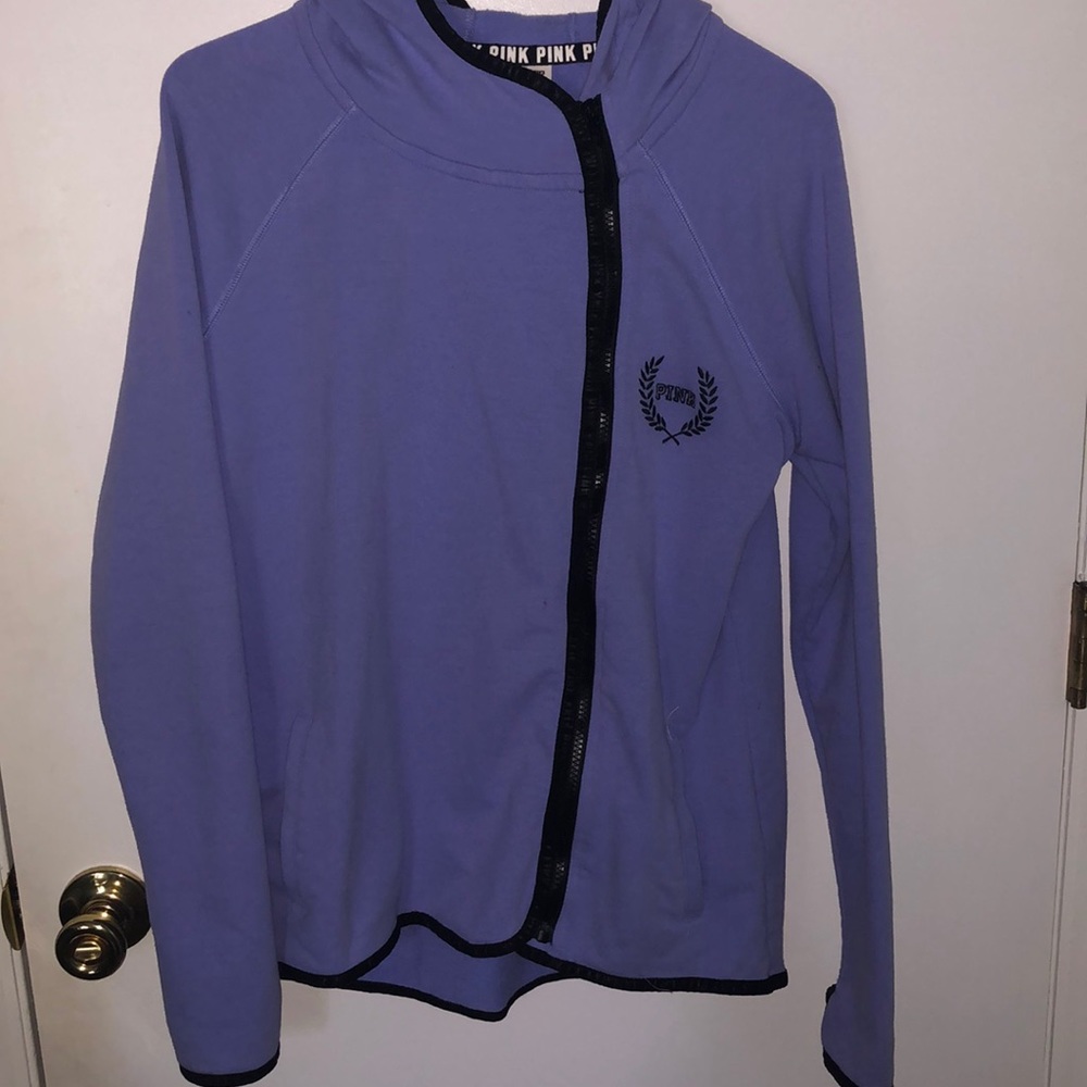 PINK Asymmetrical Anorak Jacket